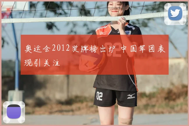 奥运会2012奖牌榜出炉 中国军团表现引关注